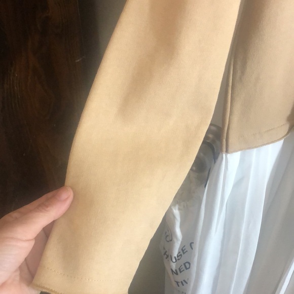 ZARA SWEATSHIRT COMBINATION MAXI DRESS - Picture 4 of 4